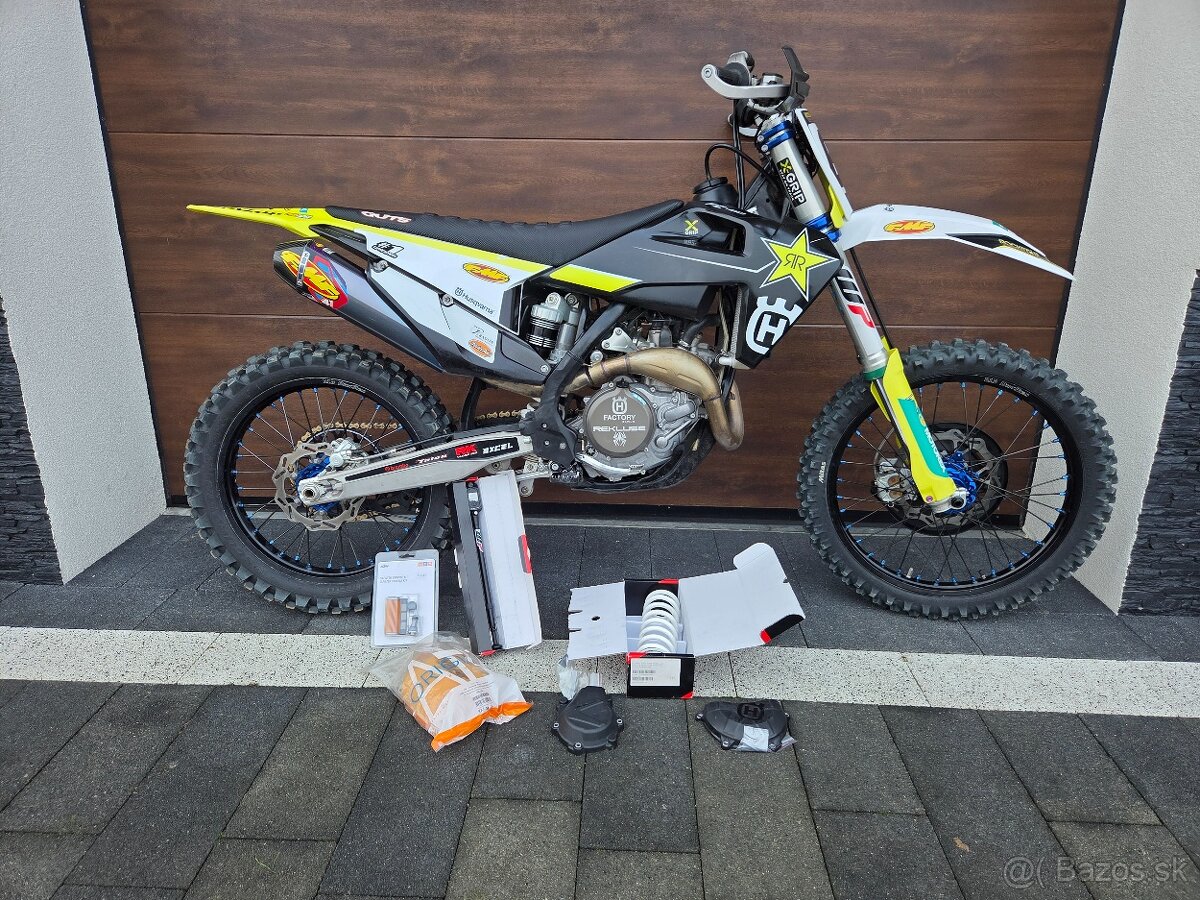 Husqvarna fc 450 rockstar top Ktm factory250.350