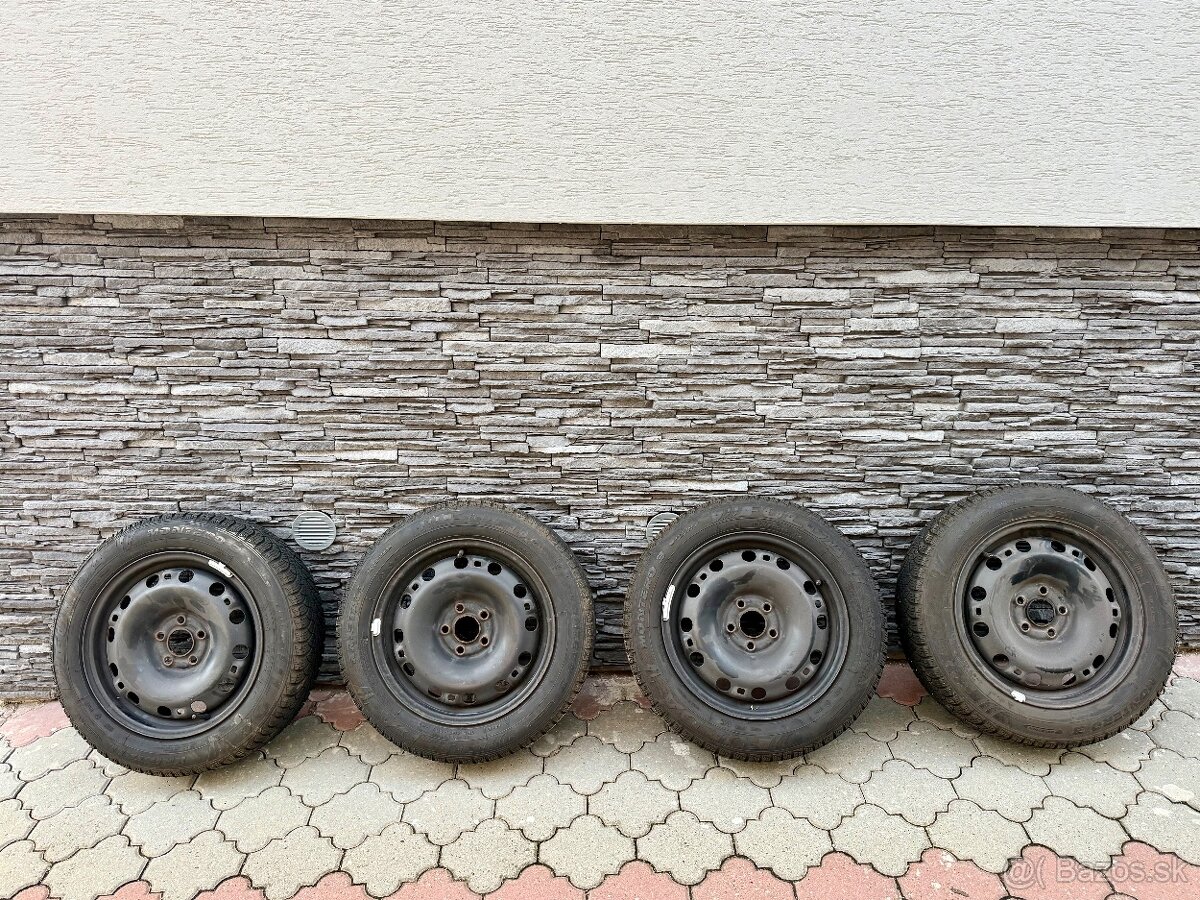 Komplet zimnú sadu na Škoda,Vw,Seat - 5x100 185/60 R15.