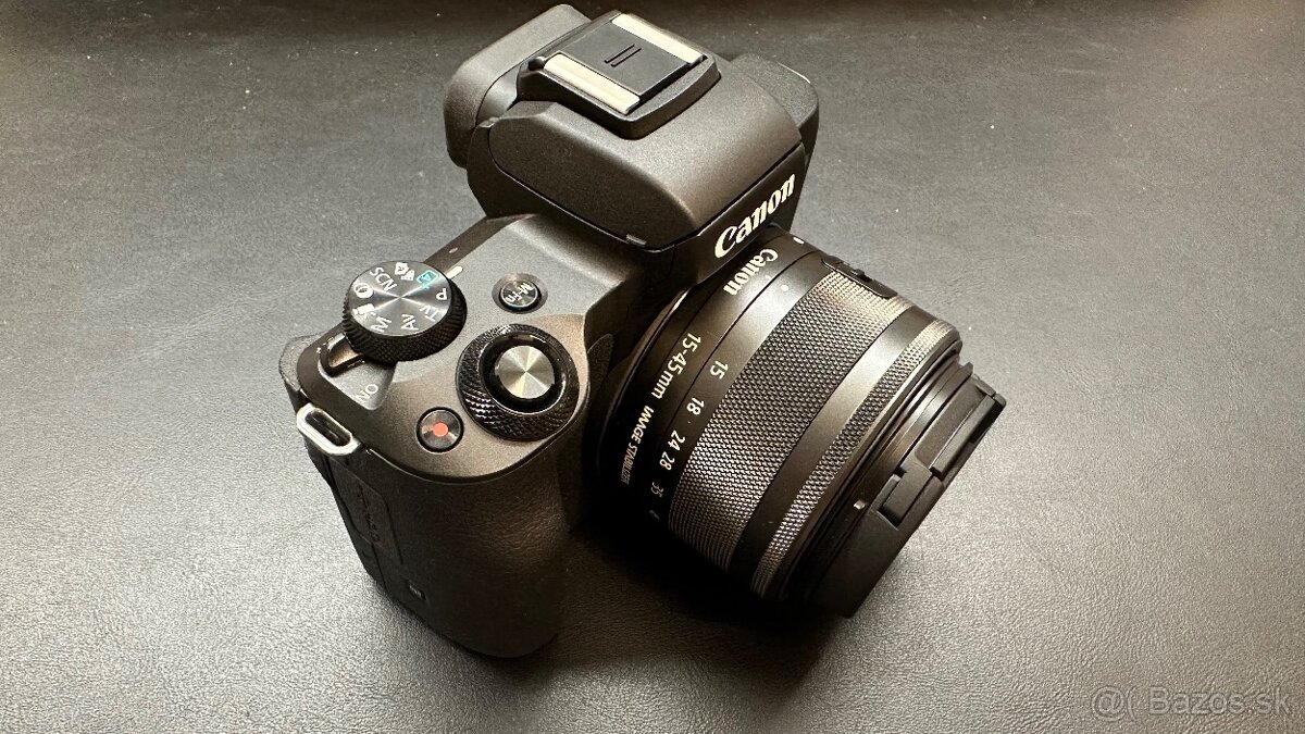 Canon EOS M50 Mark II kit s objektívom 15-45mm
