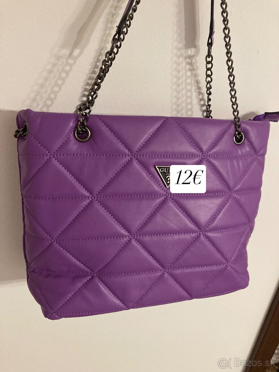 Guess Dámska kabelka fialová