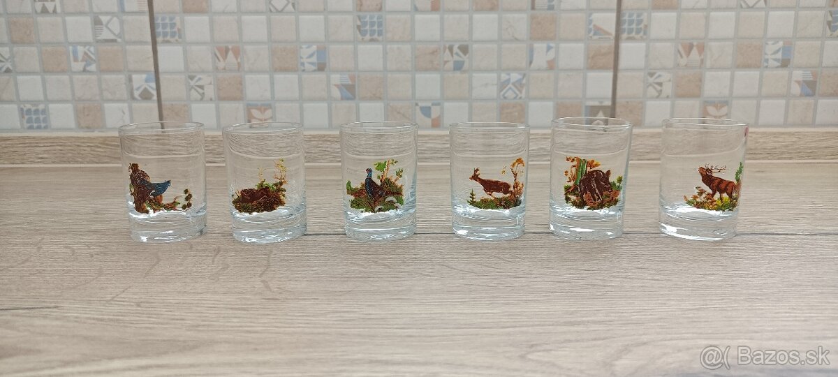 Štamperlíky - poľovnícky motív