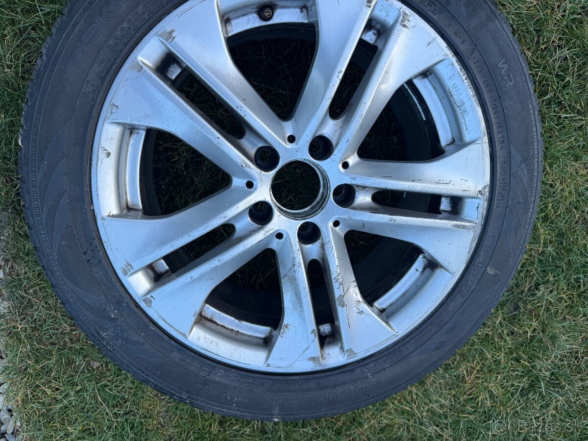 Alu disk mercedes 5x112 rezerva s pneu