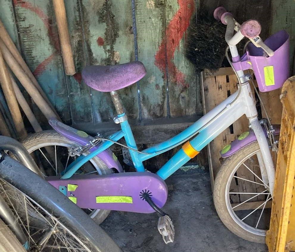 detský bicykel, 16 palcové kolesá