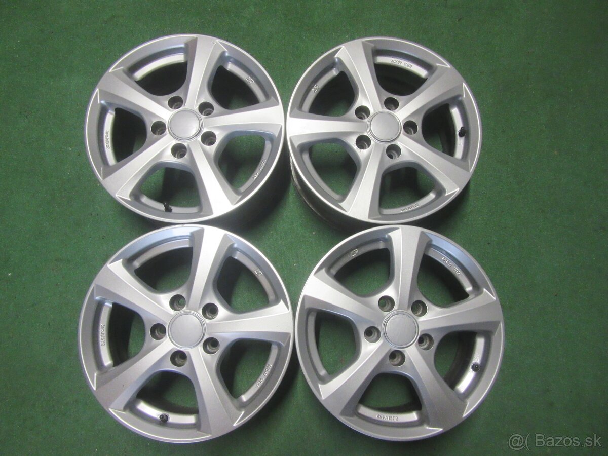 R15 hliníkové disky MSW rozteč 5x112