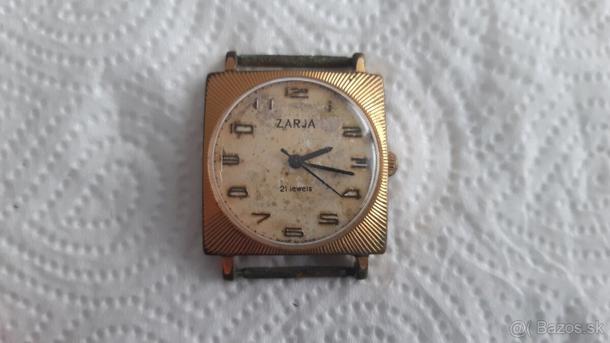 Zarja 21 jewels-,pánske,sovietské hodinky
