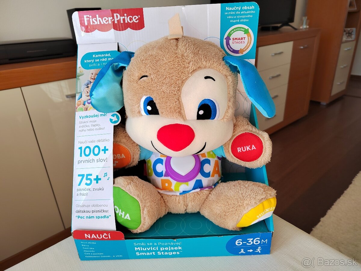 Hovoriaci psík Fisher Price - CZ - NOVÝ