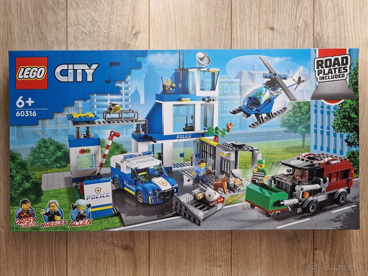 Lego City 60316 Policajná stanica