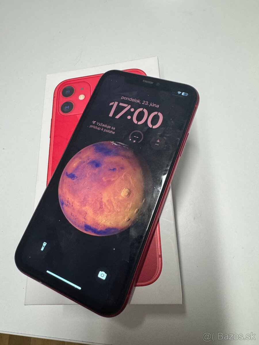 iPhone 11 128GB – Červený (PRODUCT RED)