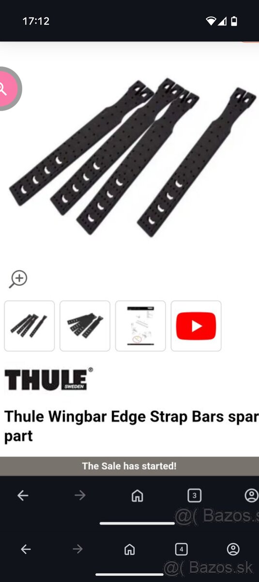 THULE Wingbar Edge Strap