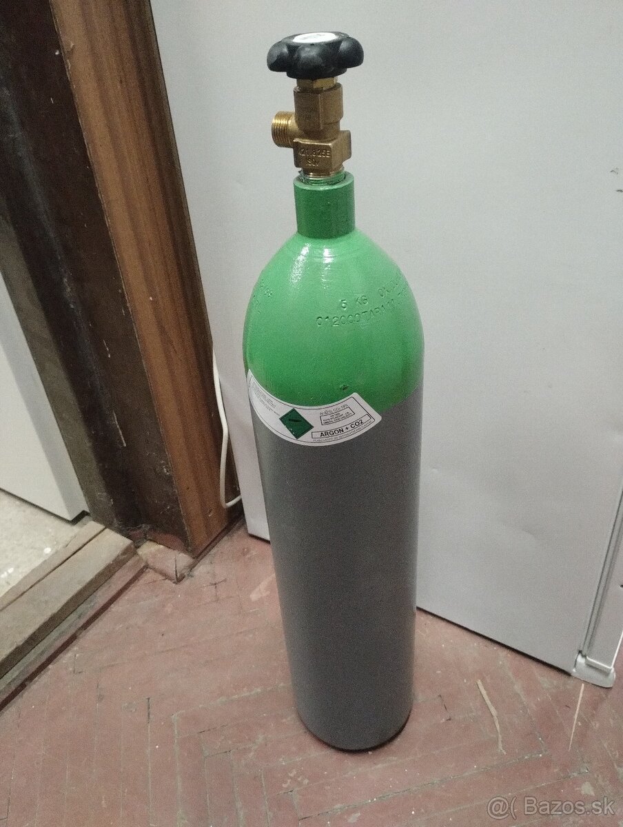 Fľaša Argon mix 8L.