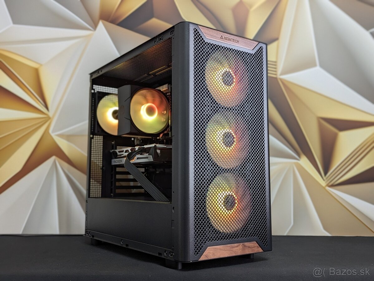 AMD RYZEN 5 5600XT/RX 6600 XT/16GB RAM/500GB NVMe/650