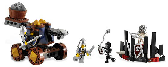 LEGO Castle 7091 Rytiersky obranný katapult