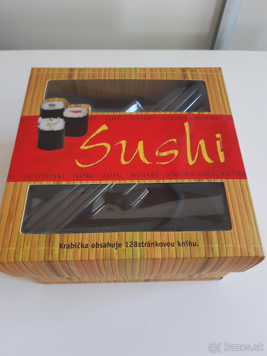 Sushi set s knihou
