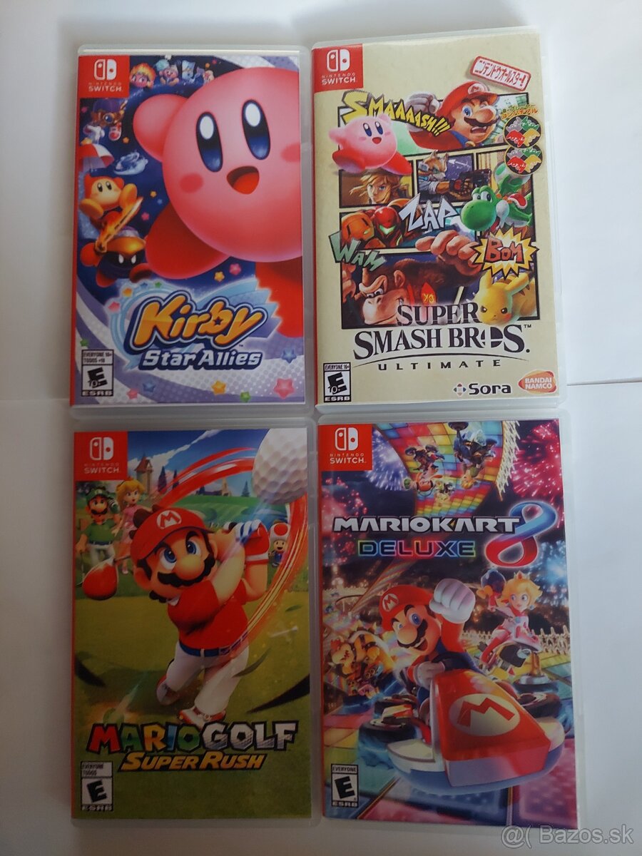 Nintendo switch hry