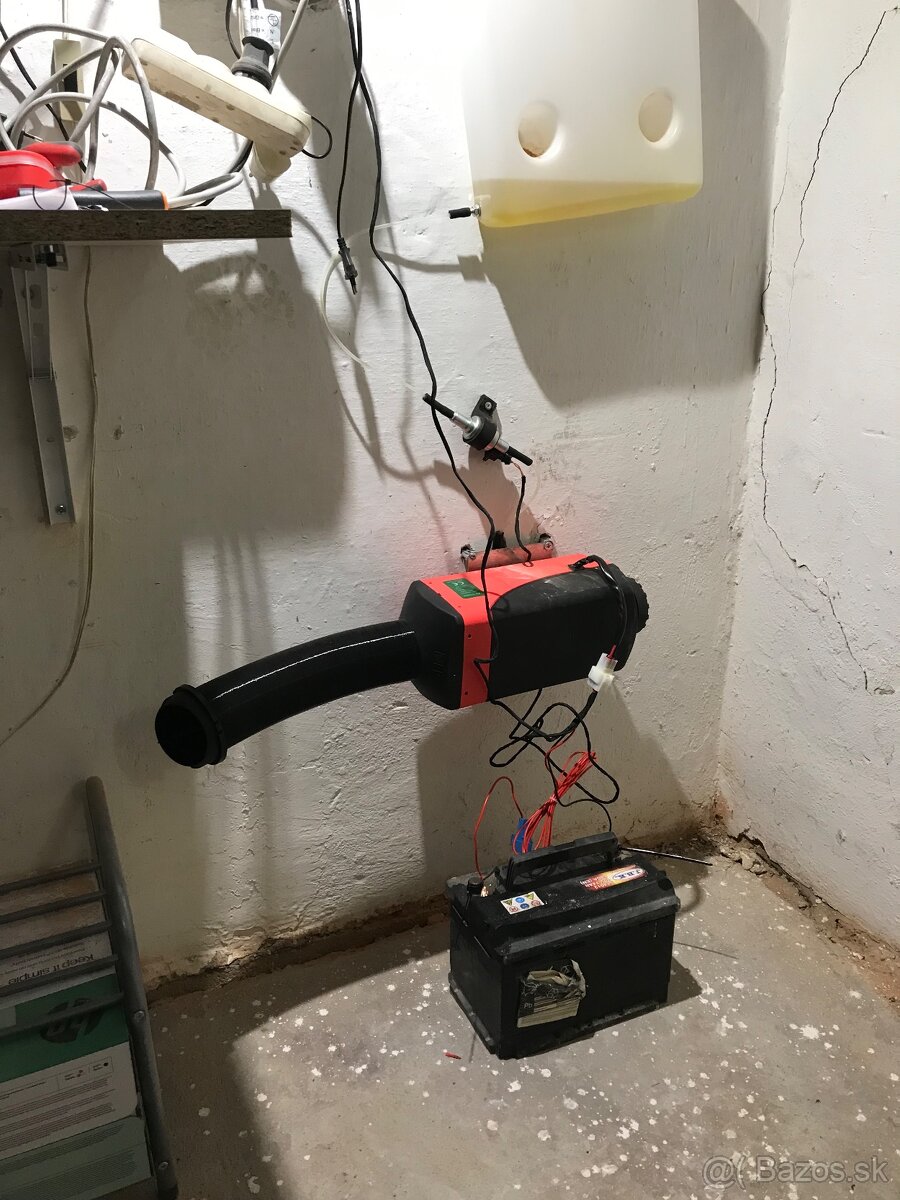 Bufík, nezávislé kúrenie, webasto