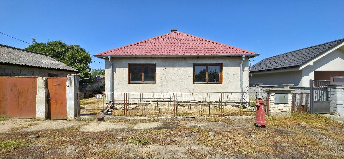 PNORF – hrubá stavba 4i rod. domu, 132 m2, Váh, Siladice