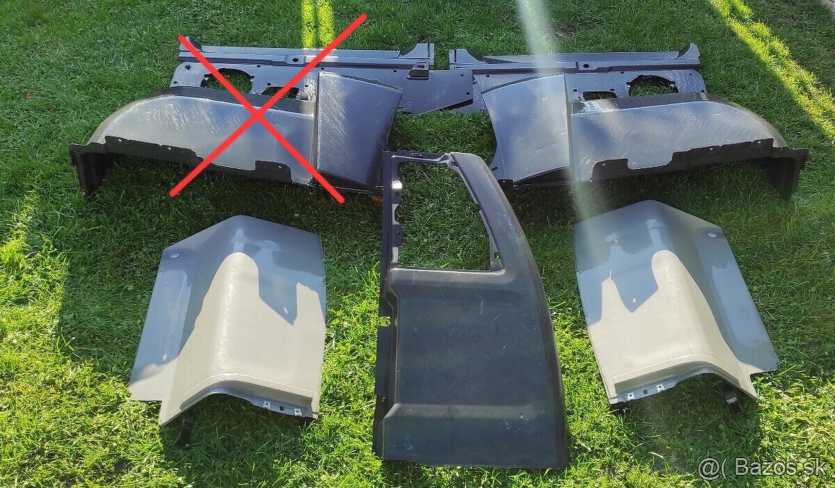 Vnútorné kryty Citroen Jumper Ducato Boxer 2009