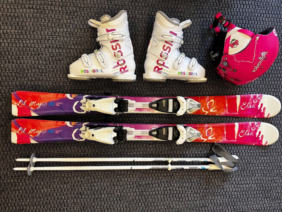 Detské/juniorské lyže Elan Lil Magic 110cm