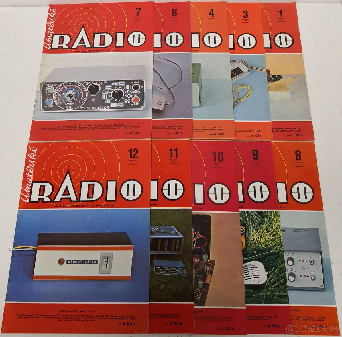 Amatérske rádio Ročník 1985, 10ks