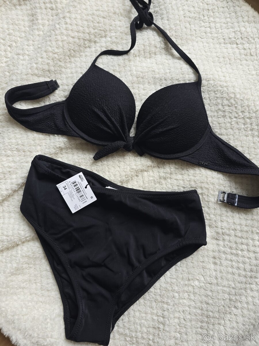 Čierne plavky New Yorker XS