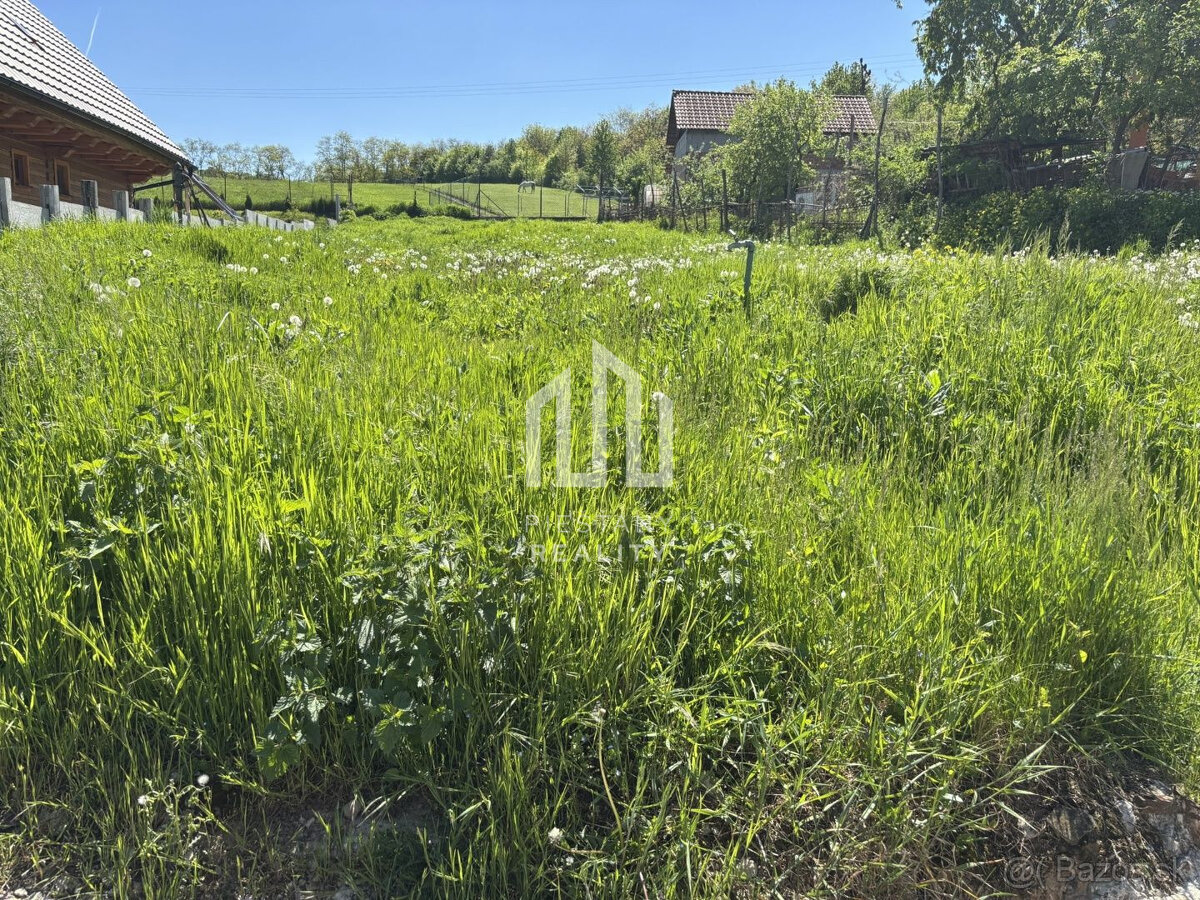 VÝNIMOČNÝ stavebný pozemok s nádherným výhľadom