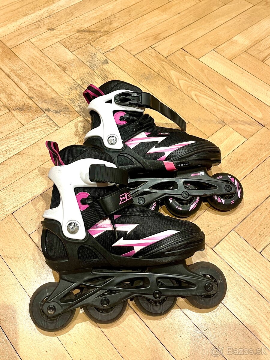 Detske inline korcule velkost 32-35