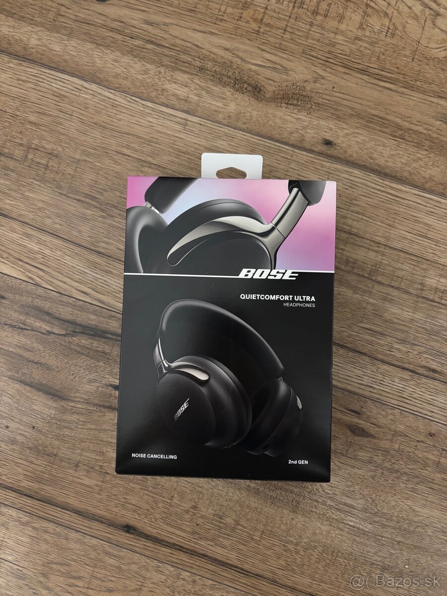 BOSE QuietComfort Ultra Headphones 2nd Gen čierne