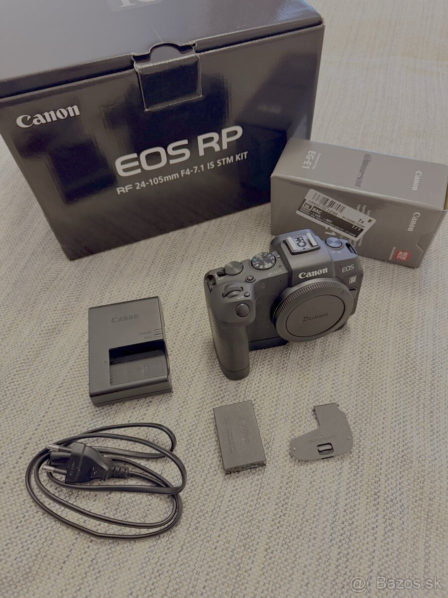 Canon EOS RP + Canon Grip EG-E1