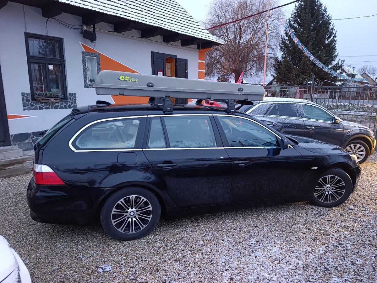 BMW 525D AT6 E61 Kombi, Strešný BOX, Nosič bicyklov