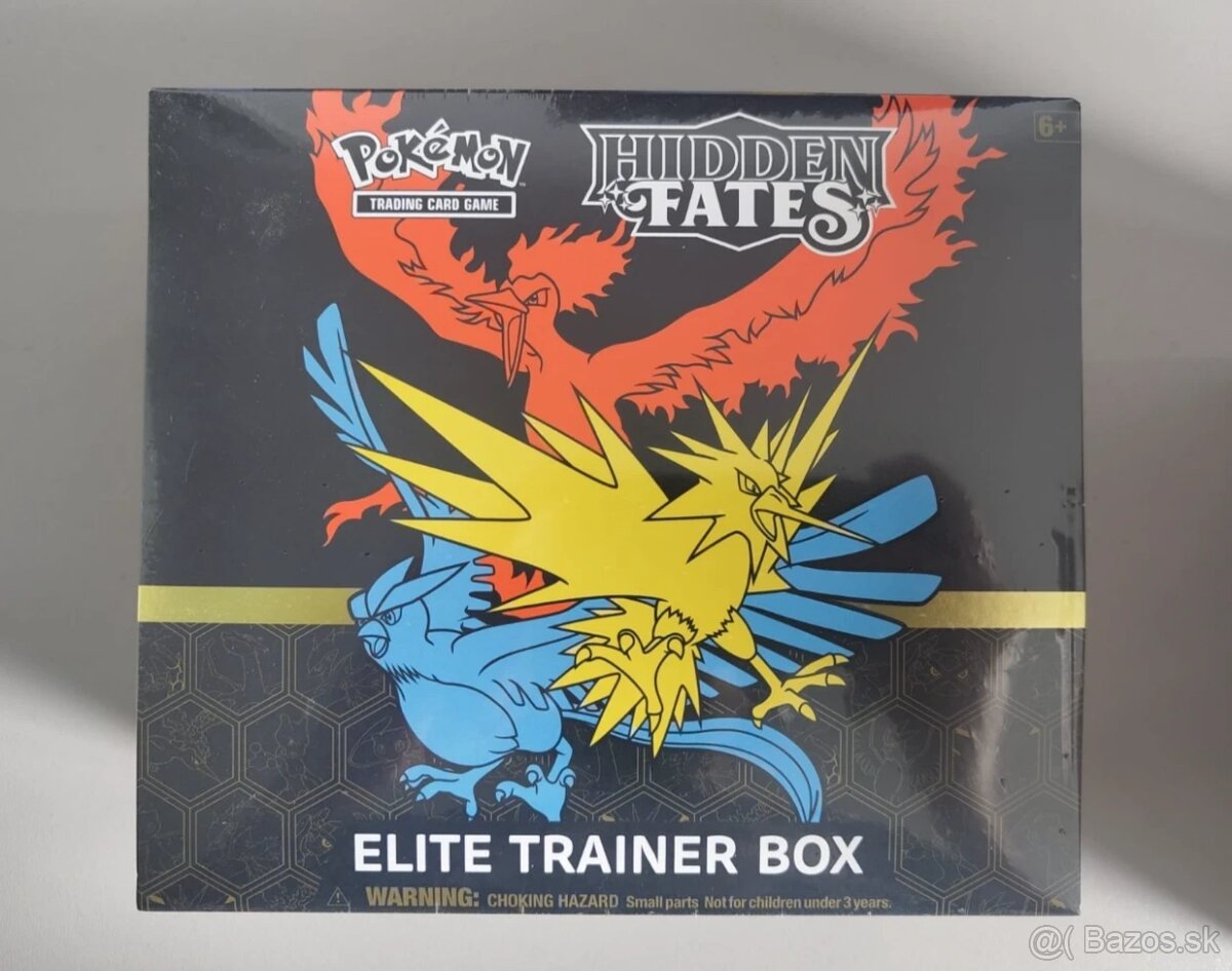 Pokemon TCG - Hidden fates Elite trainer box
