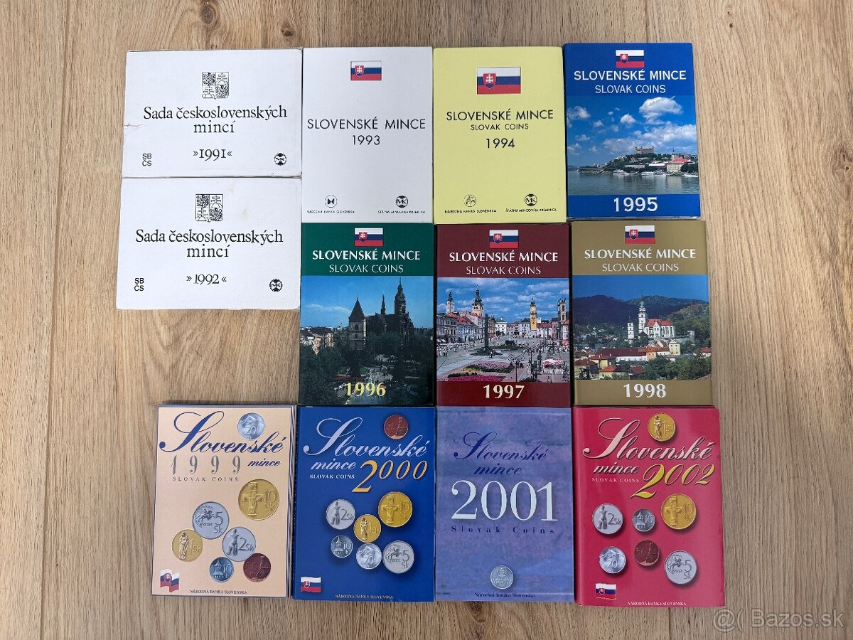 Sada mincí Slovensko Československo