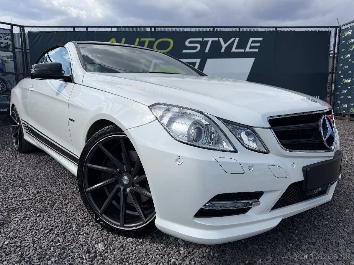Mercedes-Benz E trieda Kabriolet 350 CDI Blue
