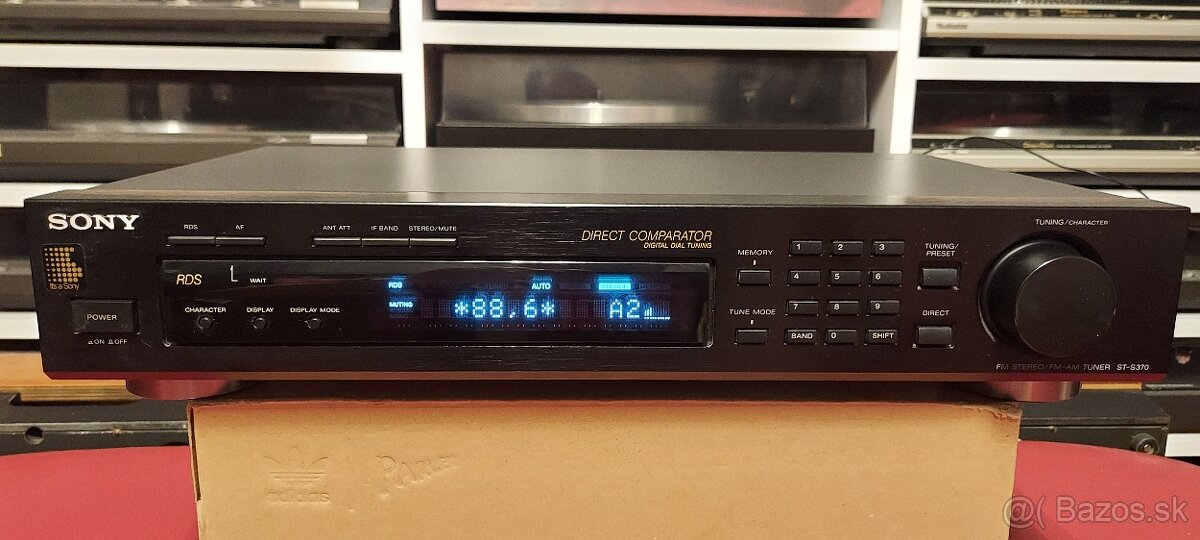 Predám vintage tunery Sony a Technics