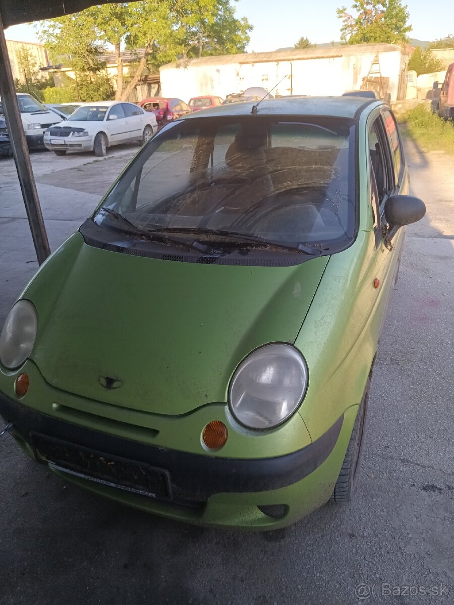 Daewoo matiz na nahradne diely