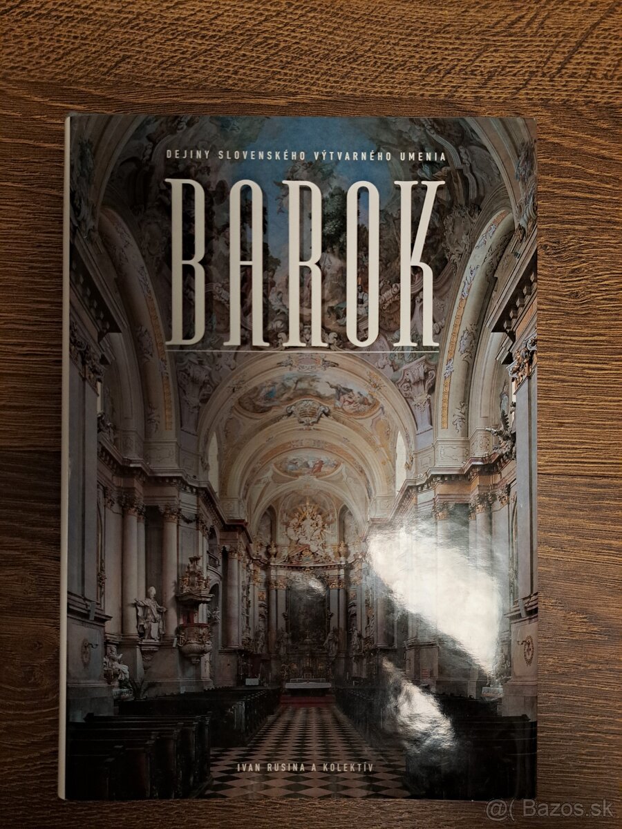 Kniha Barok, Dejiny vytvarneho umenia na Slov.- Ivan Rusina