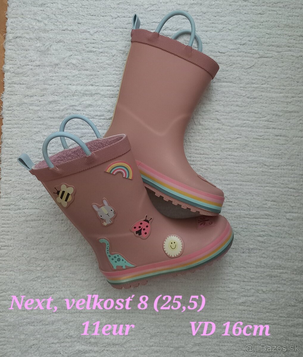 Gumáky Next - dievčatko