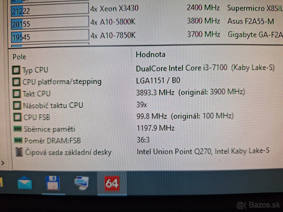 Intel Core i3 7100