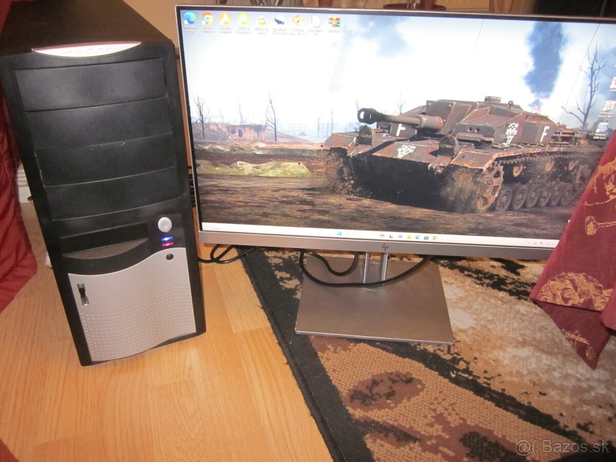 Herné PC,i5,16GB,SSD,500HDSSD, MSI GTX1060,W11