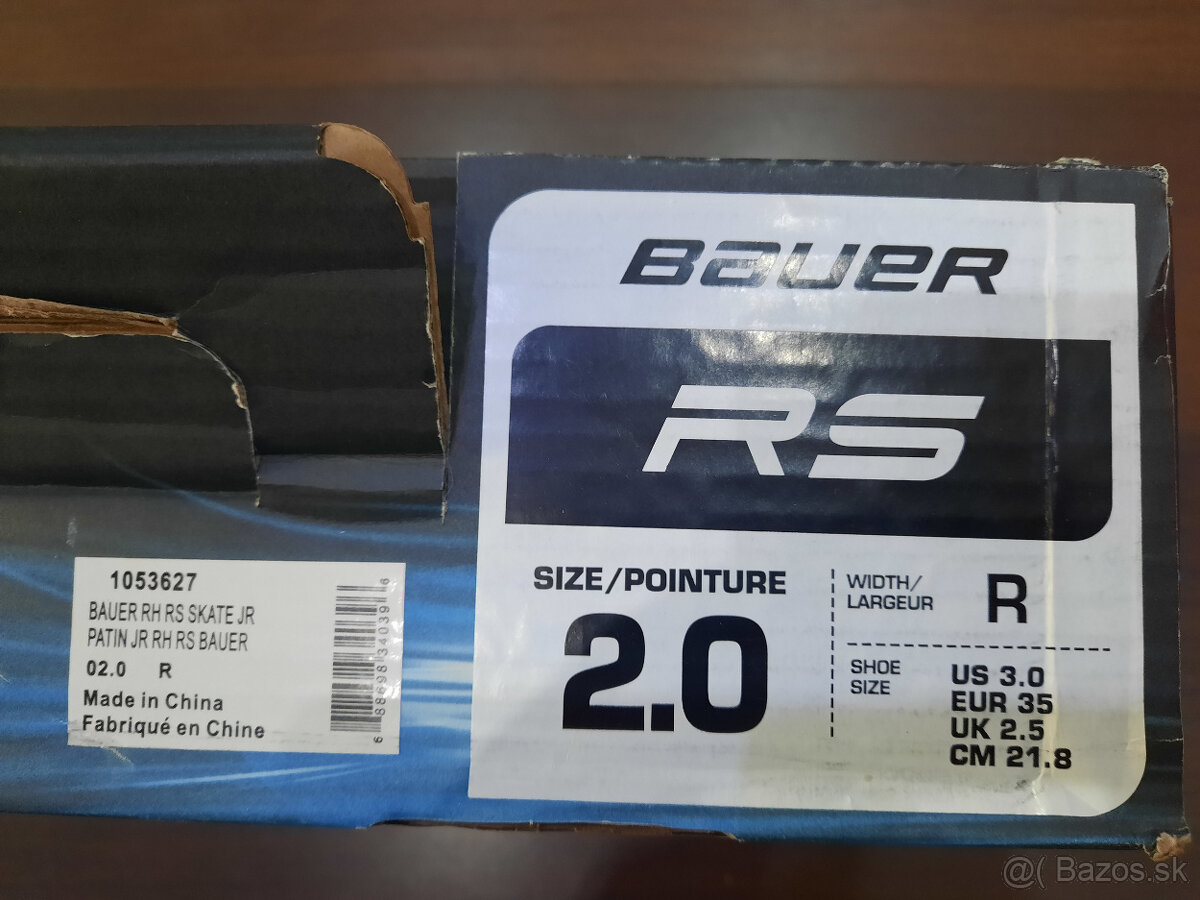 Kolieskové korčule Bauer RS Junior