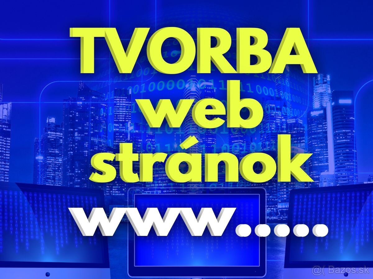 Tvorba web stránok na mieru