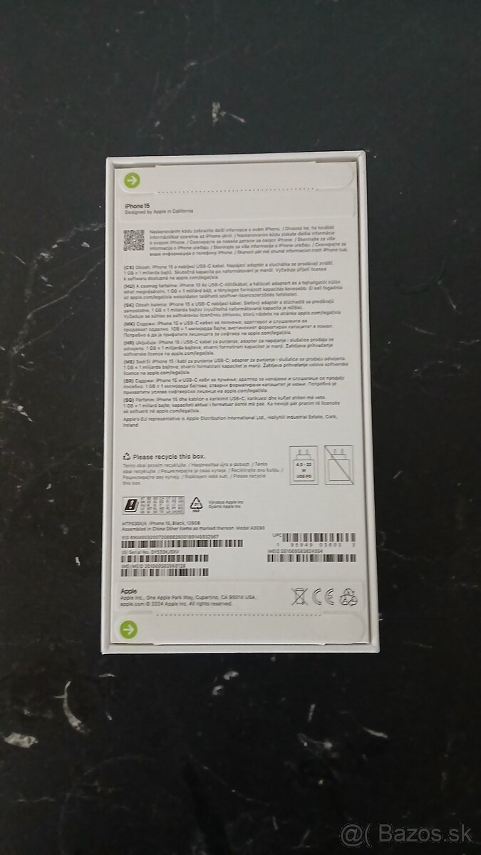 iPhone 15 128gb noví