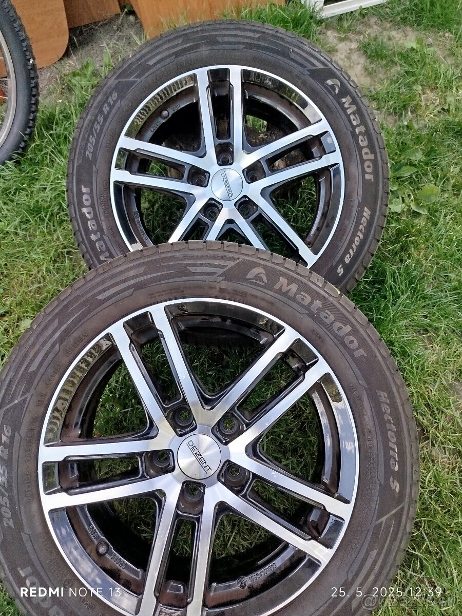 letné kolesá na vw