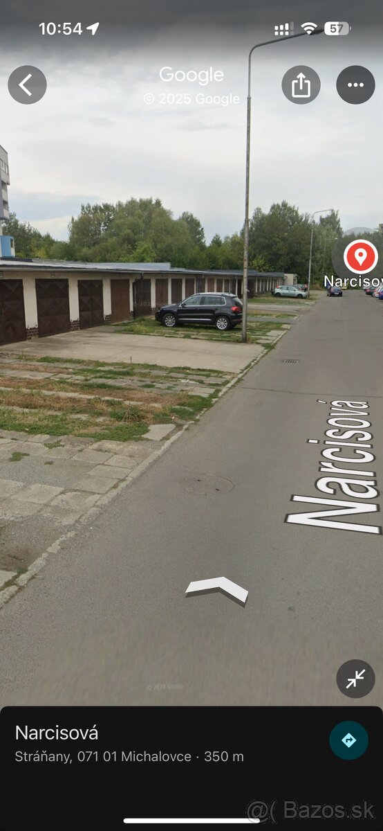 Hľadám garáž na SNP ul. Narcisová