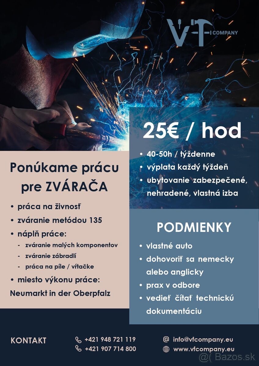 ZVÁRAČ - NEMECKO