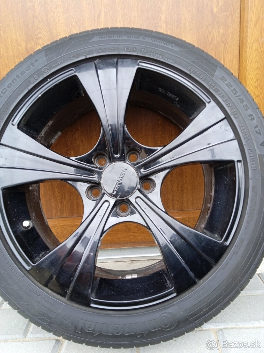 5x112 r17 elektróny Škoda, Vw