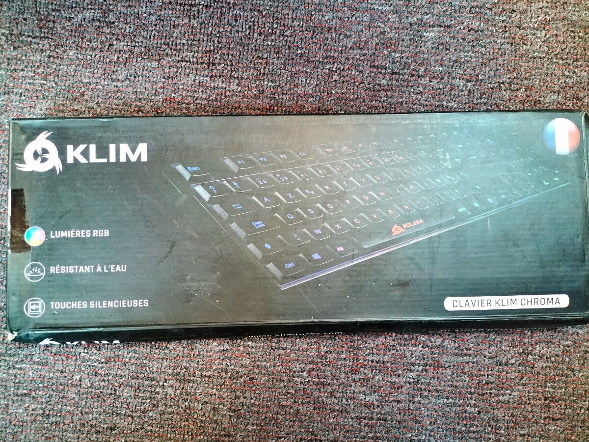 🖥️ Herná klávesnica KLIM Chroma RGB – úplne nová, nerozbale