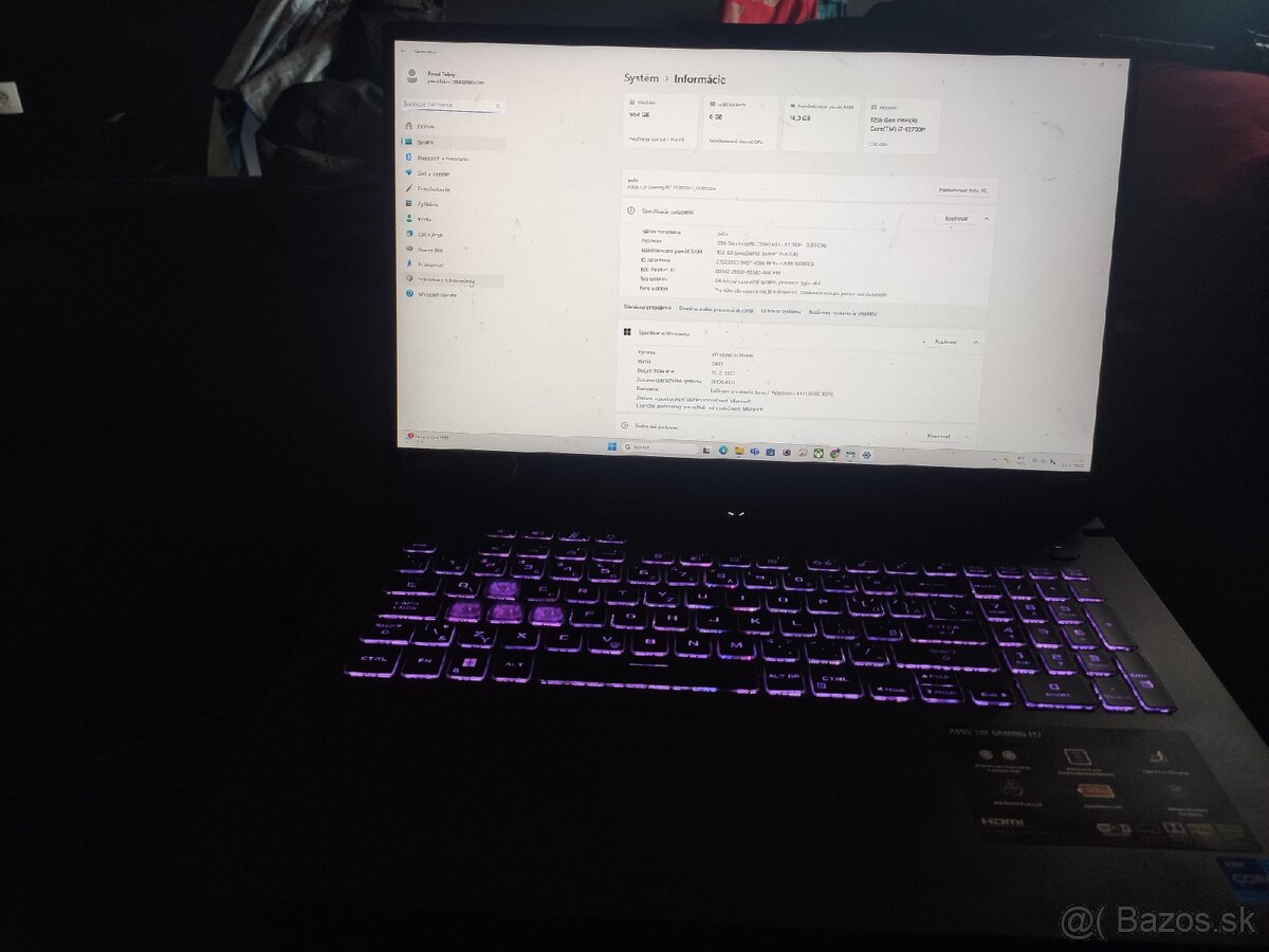 Notebook asus