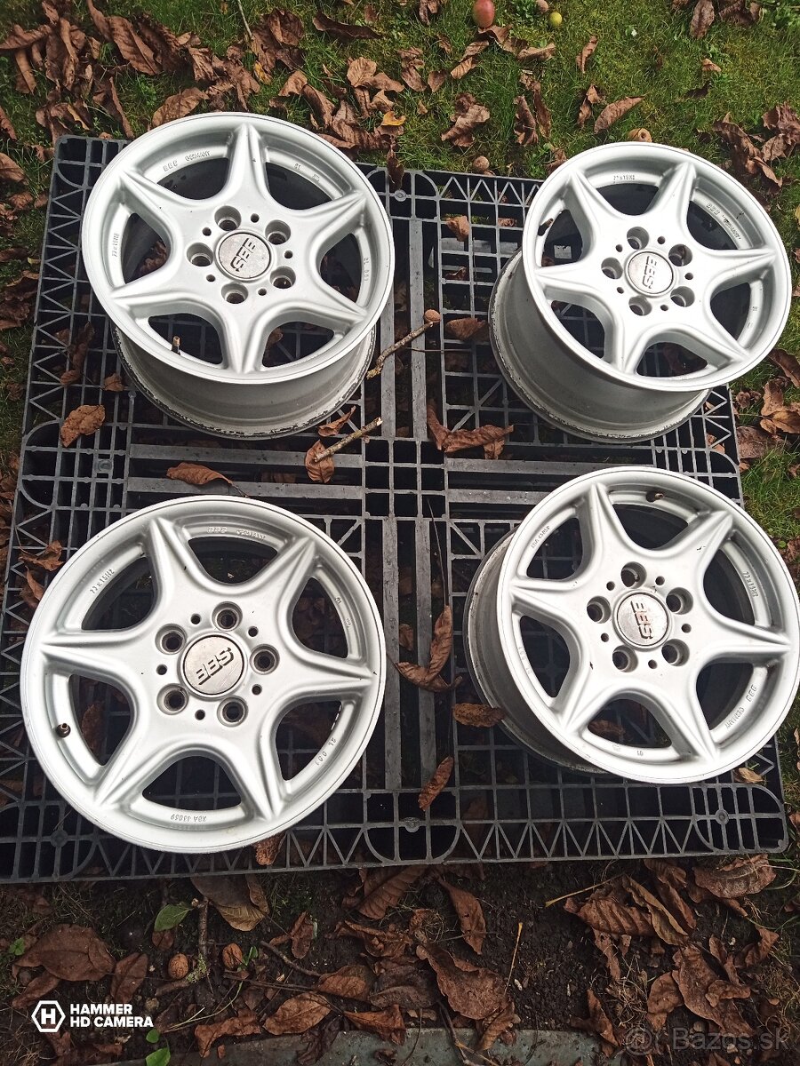 Predám alu disky 5x120 R15 BBS