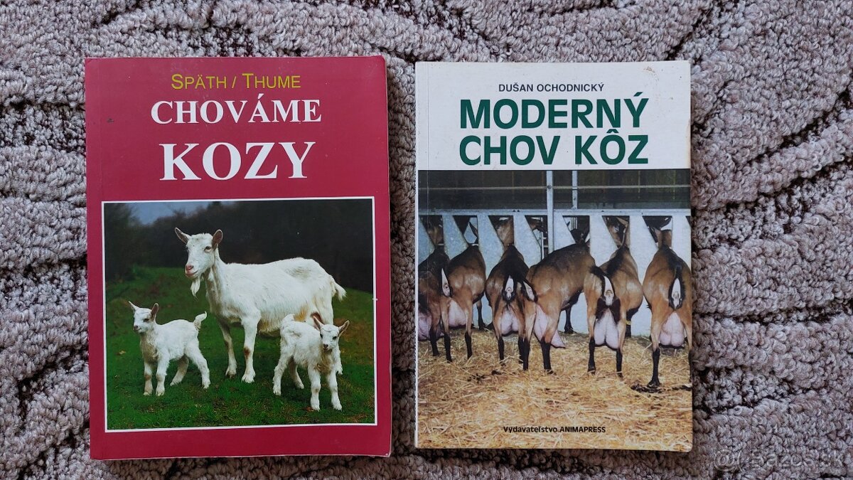 Knihy o chove koz