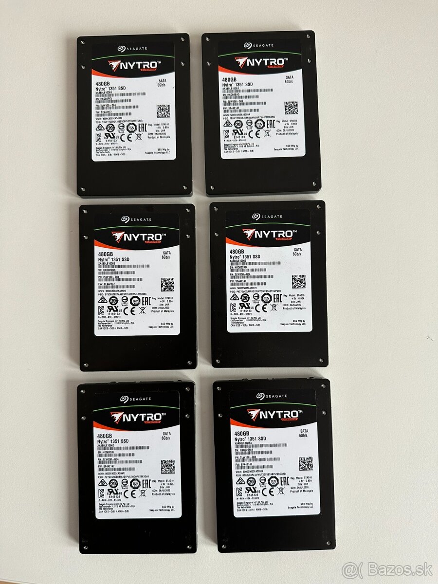 Seagate NYTRO 1351 SSD 480GB 2.5" SATA